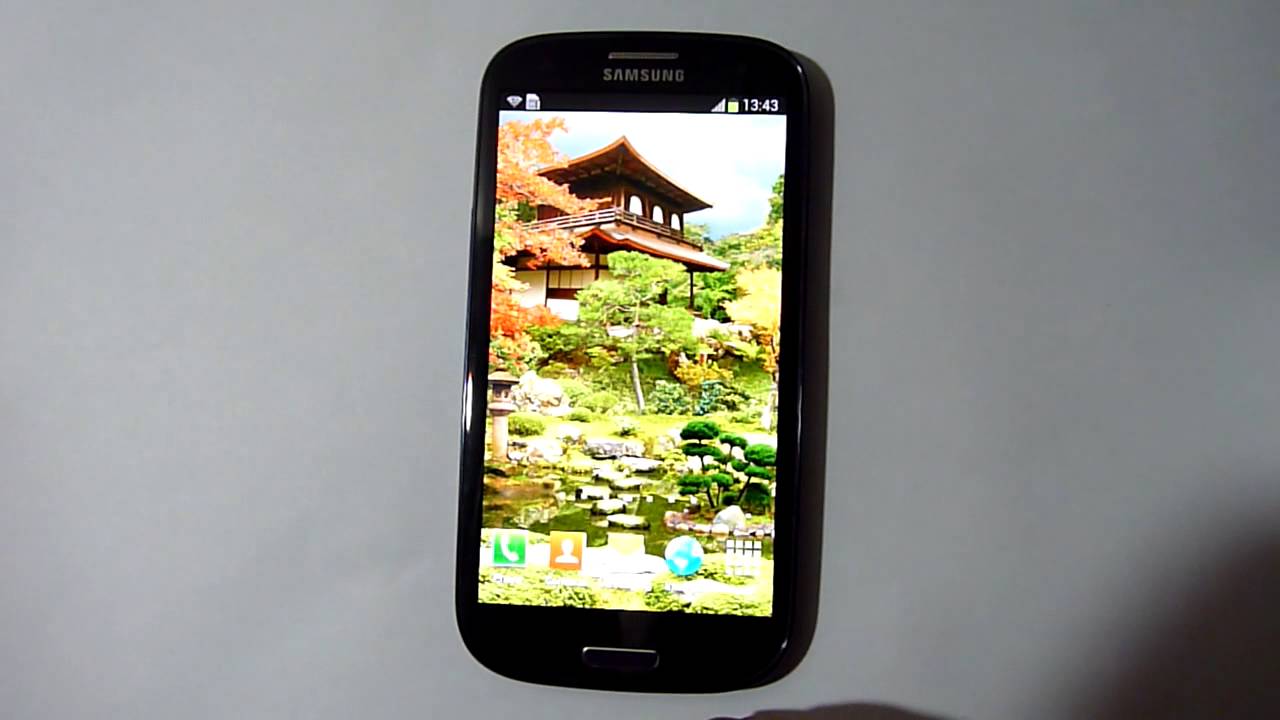 Autumn Zen Garden live wallpaper for Android
