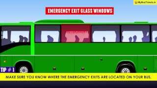 Safety tips for bus travel