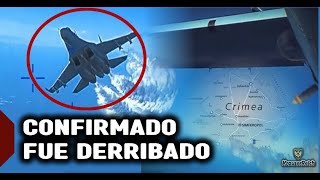 🔴VIDEO EXCLUSVIO : Tension Militar CONFIRMADO CAZA RUSO SU-27 DERRIBO DRON MQ-9 Reaper de EEUU