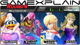 Smash Bros Wii U: Classic Mode & Onett Battle (1080p Direct Feed Gameplay)