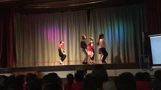 Song title "first kiss by sonamoo"