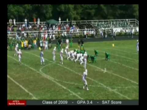 Todd Dicken 2009 Football Highlights Fort Hill High School Class Of 2010