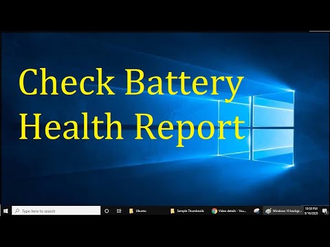 How to check Battery Health in Windows 10 (2022)