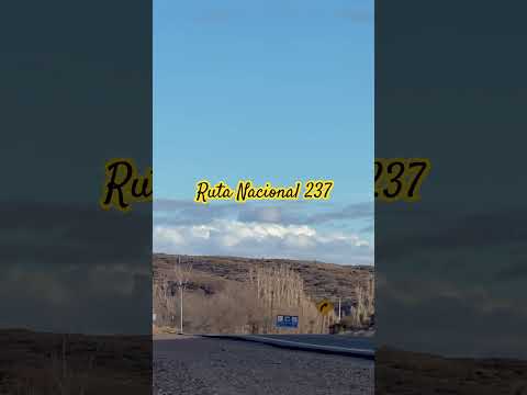 Ruta nacional 237, Piedra del Águila, el portal de la #Patagonia #argentina #autos #carspotting