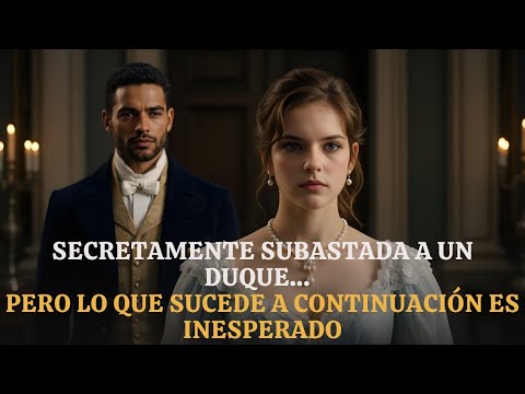 Secretamente subastada a un Duque… Pero lo que sucede a continuación es inesperado