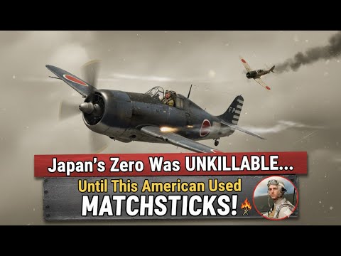 Japan’s Zero Was UNKILLABLE… Until This American Used MATCHSTICKS