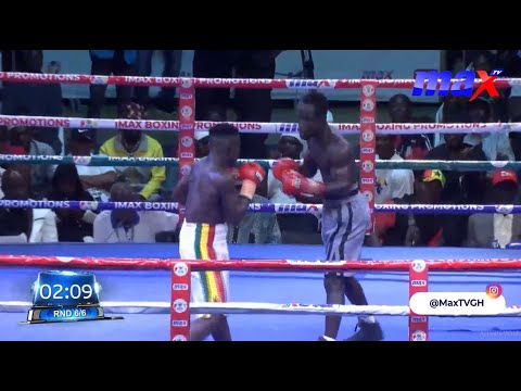 Felix Nunoo Vs John Quaye | Fight Night 5 | Bukom Boxing Arena