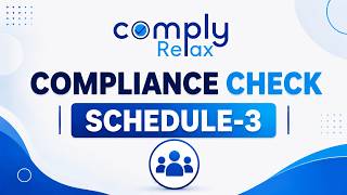 AI Compliance Check Help Video | Schedule III | ComplyRelax AI 📞 99298 22200 #mca