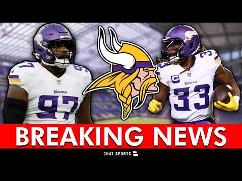 🚨BREAKING: Vikings Cut TWO BIG-NAME Players To Create $20 MM In Cap Space