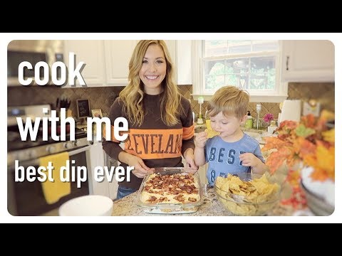 cook with me | best dip ever | fall football recipe Video