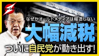 「消費税減税」ついに自民党が動き出す！一方でオールドメディアは情報操作や報道ストップ…その背景にはやっぱり財務省？