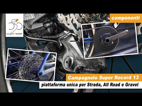 Campagnolo breaks the mold: the Super Record 13 becomes a platform. Gravel, too.