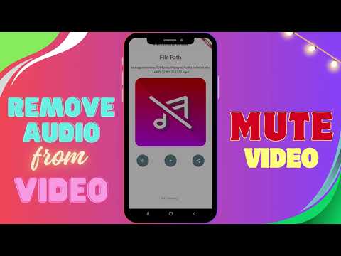 Remove Audio From Video