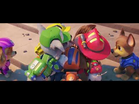 paw patrol the movie  - covered in drool