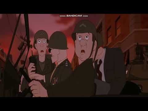 The Iron Giant - Iron Giant Goes Ballistic Scene (Japanese)