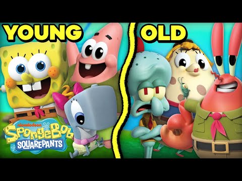 科拉拉營地所有營員的年齡排名｜海綿寶寶 (Age Rankings of All The Campers At Kamp Koral | SpongeBob)