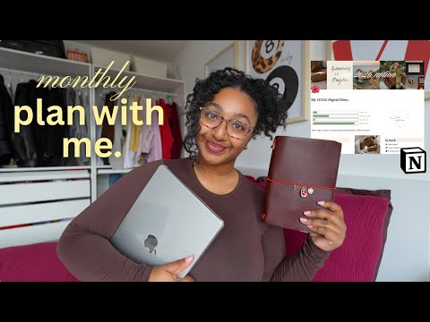 Let's plan for February: my journal ecosystem, notion tour, reflection and planning ⭐️