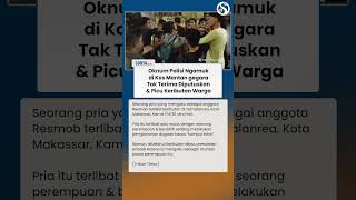 Oknum Polisi Ngamuk di Kos Mantan gegara Tak Terima Diputuskan hingga Picu Keributan Warga
