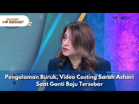 Pengalaman Buruk, Video Casting Sarah Azhari Saat Ganti Baju Tersebar - RUMPI (02/12/2025) P1