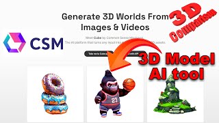 3D.csm.ai - 写真やビデオを3Dモデルに変換