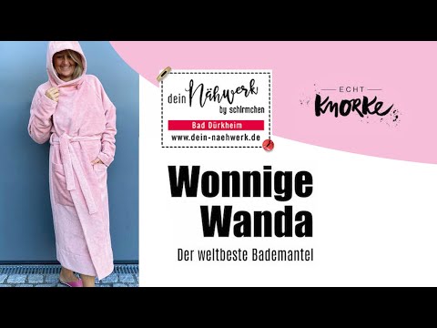 LIVEgenäht // Bademantel Wonnige Wanda von EchtKnorke