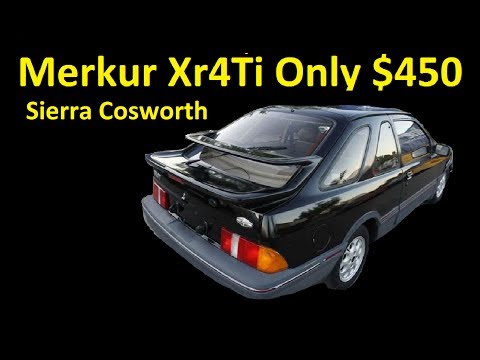Merkur Xr4Ti Ford Sierra Cosworth Clone For Sale $450 Project ~ US Turbo Rally Car