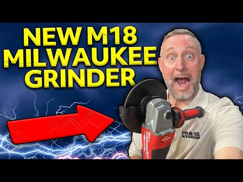 New Milwaukee Tools! M18 Fuel 3672 Angle Grinder Review