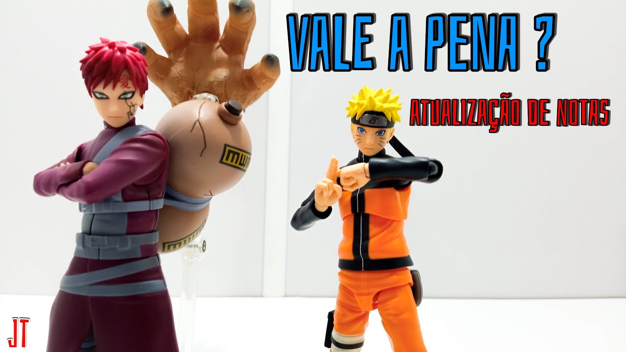 Vale a pena ter o Naruto Best selection e Gaara S H Figuarts | Atualização de Nota