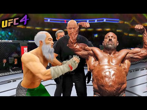 Big Lenny vs. Old Bruce Lee (EA sports UFC 4) Rematch