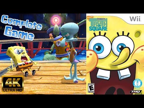 SpongeBob's Truth or Square - Longplay (100%) [4K]