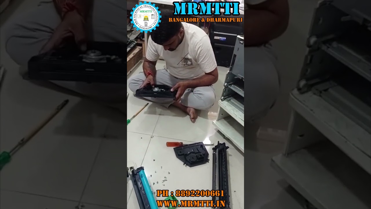 Printer Inkjet/Laserjet Photocopier advanced Colour/B/W Repairing Course