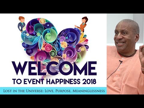 Event Happiness presentation by HH Devamrita Swami