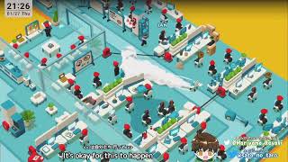 【JP/EN】#6 会社のオフィスをぶっ壊すインディゲームします　#Good Job!