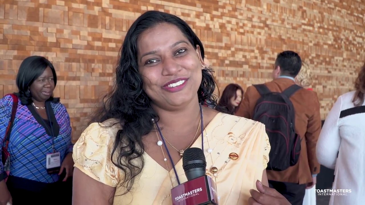 2017 Toastmasters  International Convention – Member Testimonials