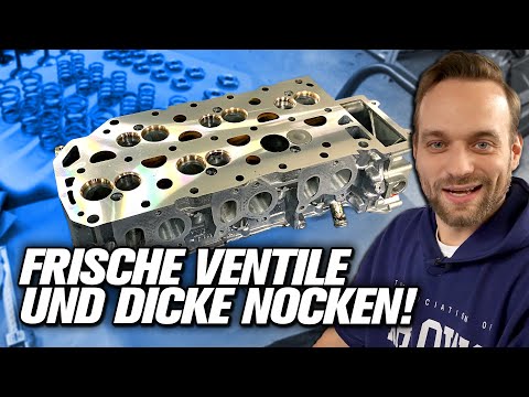 Frische VENTILE und dicke NOCKEN für OMAS Kopf!