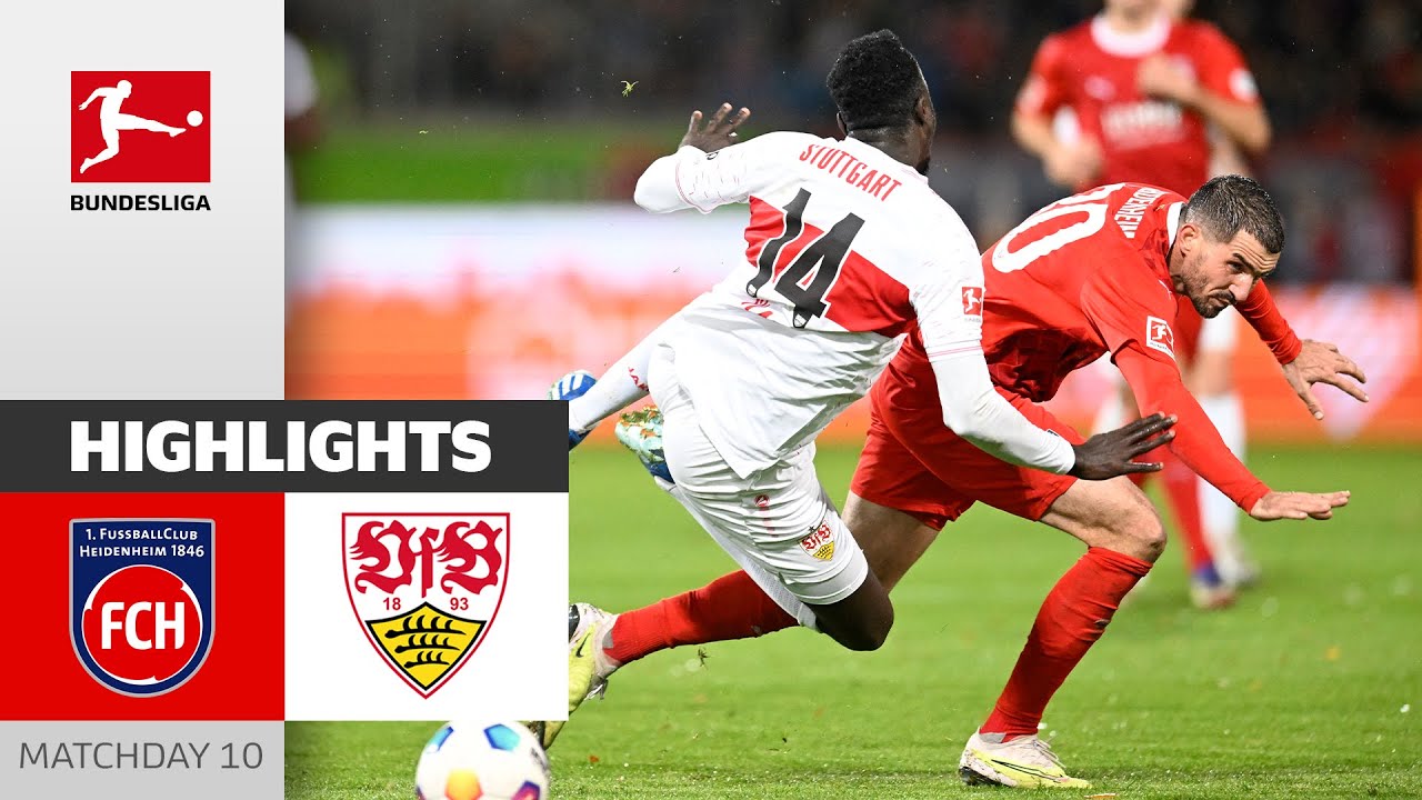 Heidenheim vs VfB Stuttgart highlights