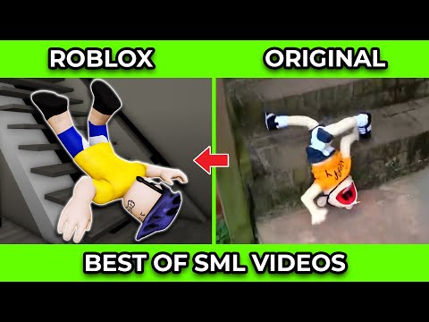SML Movie vs SML ROBLOX: 1+ HOURS OF BEST SML VIDEOS ! Side by Side #6