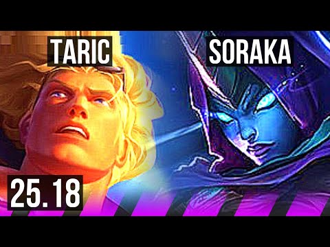 TARIC & Lucian vs SORAKA & Miss Fortune (SUP) | 3/4/18 | EUW Master | 25.18
