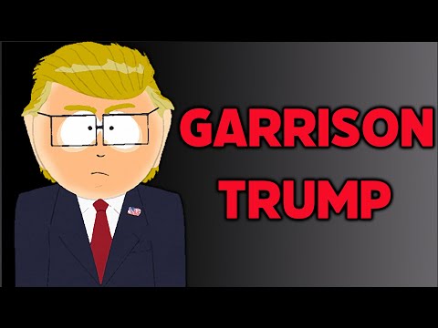 Mr. Garrison as Donald Trump for 10 min #southpark
