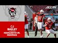 NC State Quarterback CJ Bailey Highlights Vs Memphis