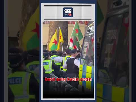 Kurdish Protest Chaos Clashes High Tension Street Unrest Viral