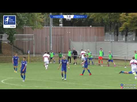 EnBW-Oberliga B-Junioren 21/22 - VfB Stuttgart 2 - Karlsruher SC 2 - 36 min 2:0 keine Angabe