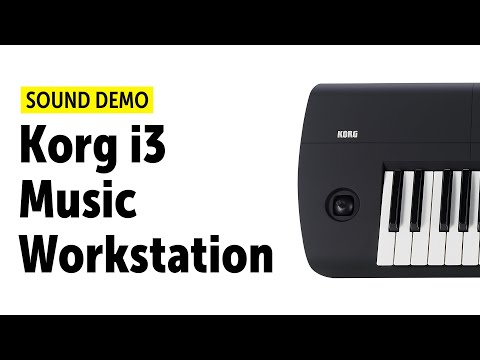 Korg i3 Music Workstation Sound Demo (no talking)