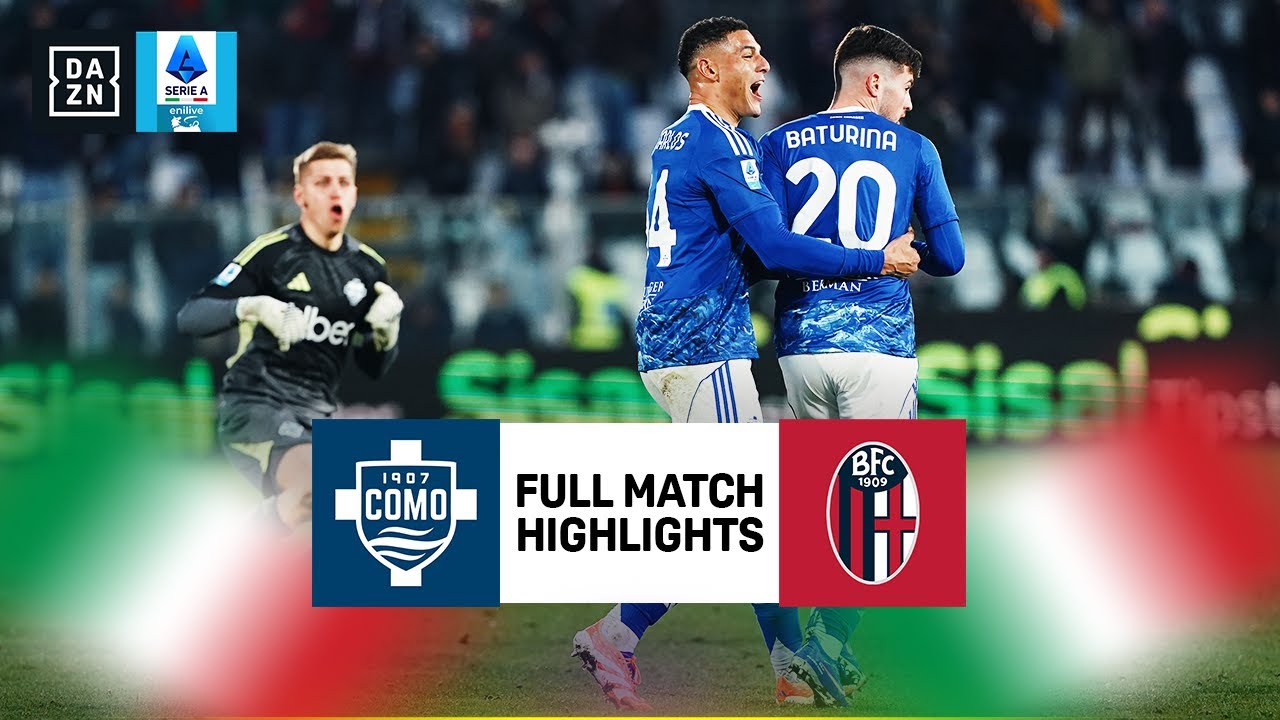 Como vs Bologna | Lega Serie A Highlights | Matchweek 20 | 2025-2026