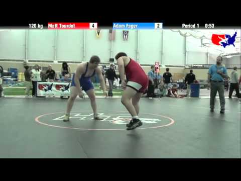 Matt Tourdot vs. Adam Fager at 2013 ASICS University Nationals - FS