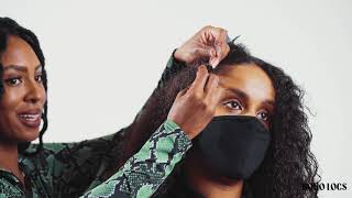 How To Cornrow Tutorial - Boho Locs