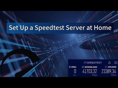 How to Create a Public Ookla Speedtest Server at Home