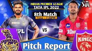 Match 8 - KKR vs PBKS Today IPL Match Pitch Report | Wankhede Cricket Stadium Pitch Report, IPL2022