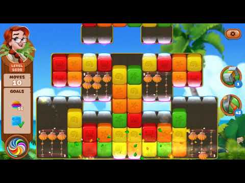 Lost Island Blast Adventure Level 1698 NO BOOSTERS - A S GAMING