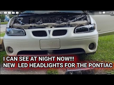 NEW LED HEADLIGHTS FOR THE PONTIAC GRAND PRIX!!!